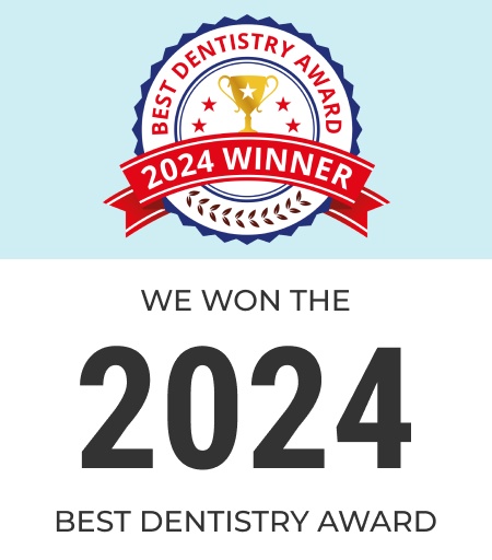 We won the 2022 Best Dentistry Award!