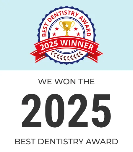 We won the 2022 Best Dentistry Award!
